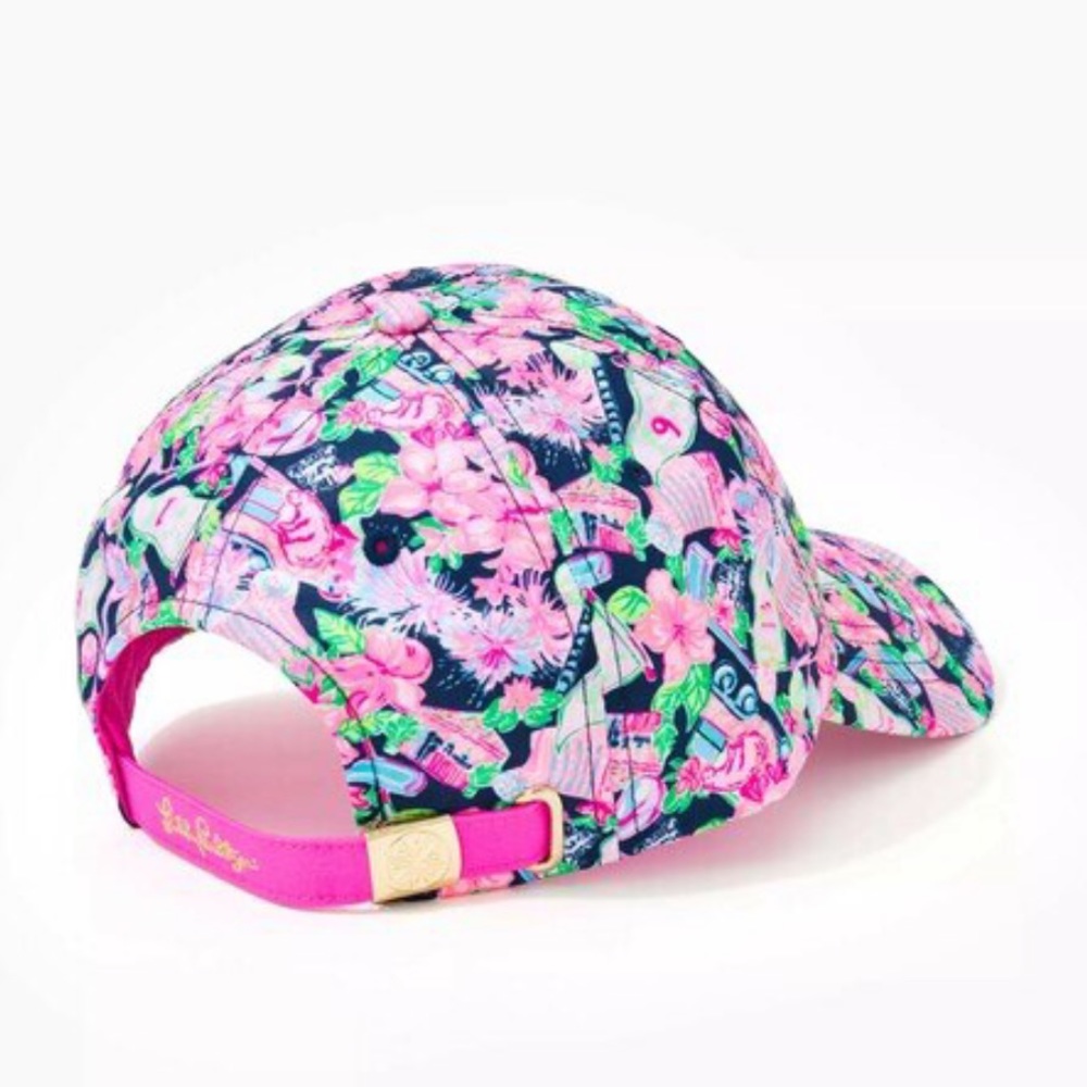 🆕 Lilly Pulitzer Run Around Hat Honda Classic - Picture 6 of 13